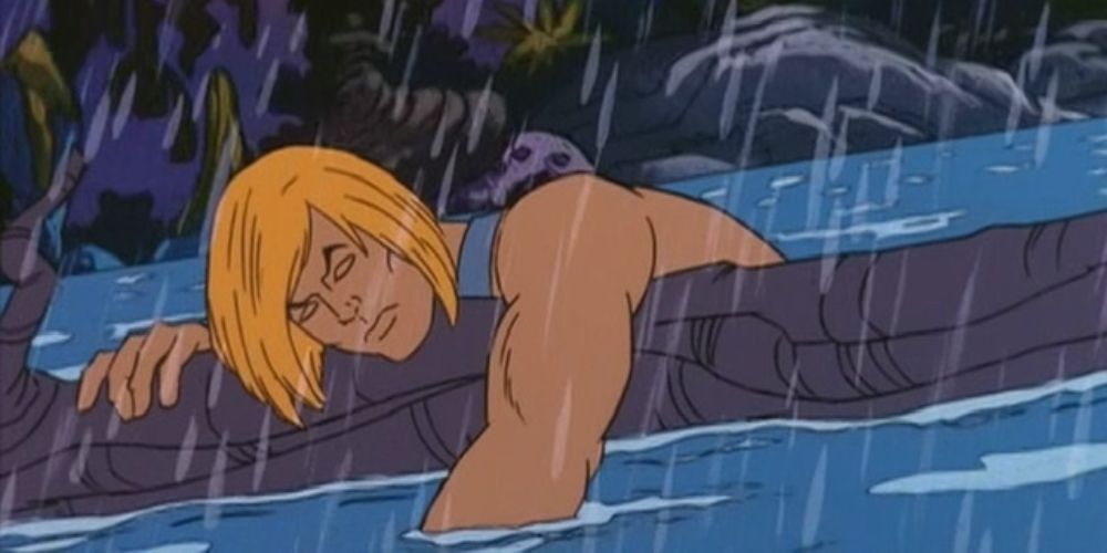 Unconscious He-Man from A Tale of Two Cities