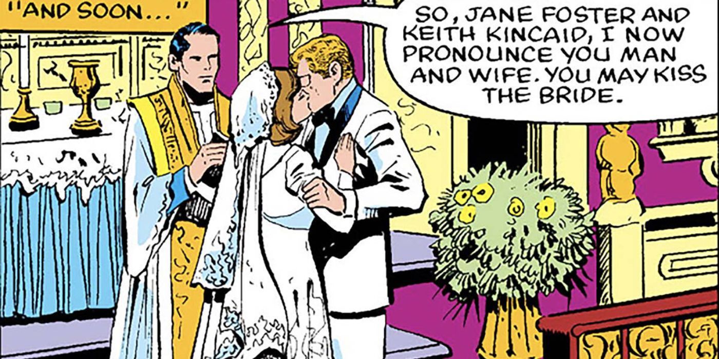 Jane Foster marries Keith Kincaid in Marvel Comics