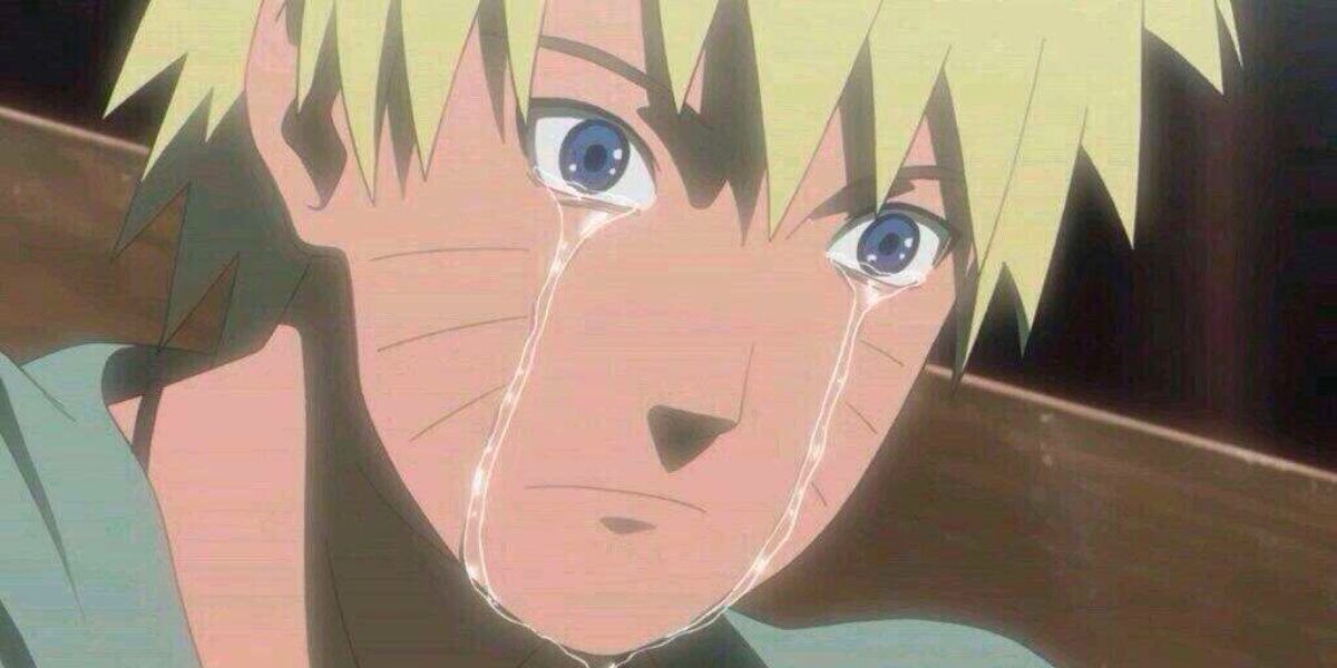 Naruto crying over Jiraiya's death (Naruto)