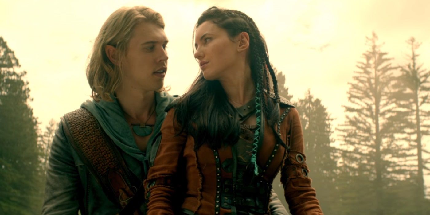 Wil and Eretria after having met for the first time, The Shannara Chronicles