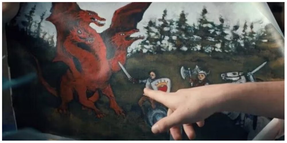 Will Byers' painting in Stranger Things