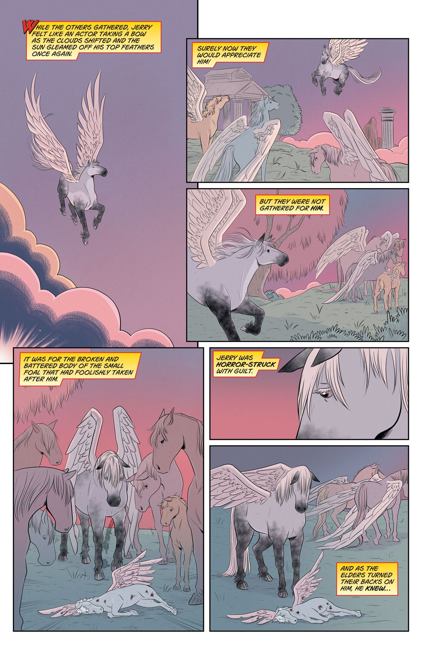 Wonder Girl's Pegasus Gets an Origin Story