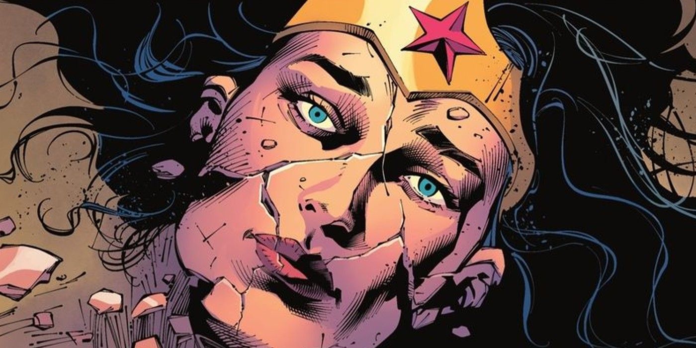 Wonder Woman 790 Sweetheart face shattered