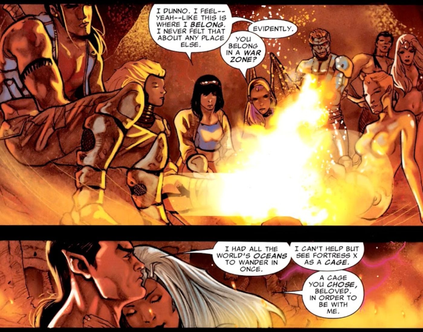 X-Men Storm Namor Age of X Romance 2