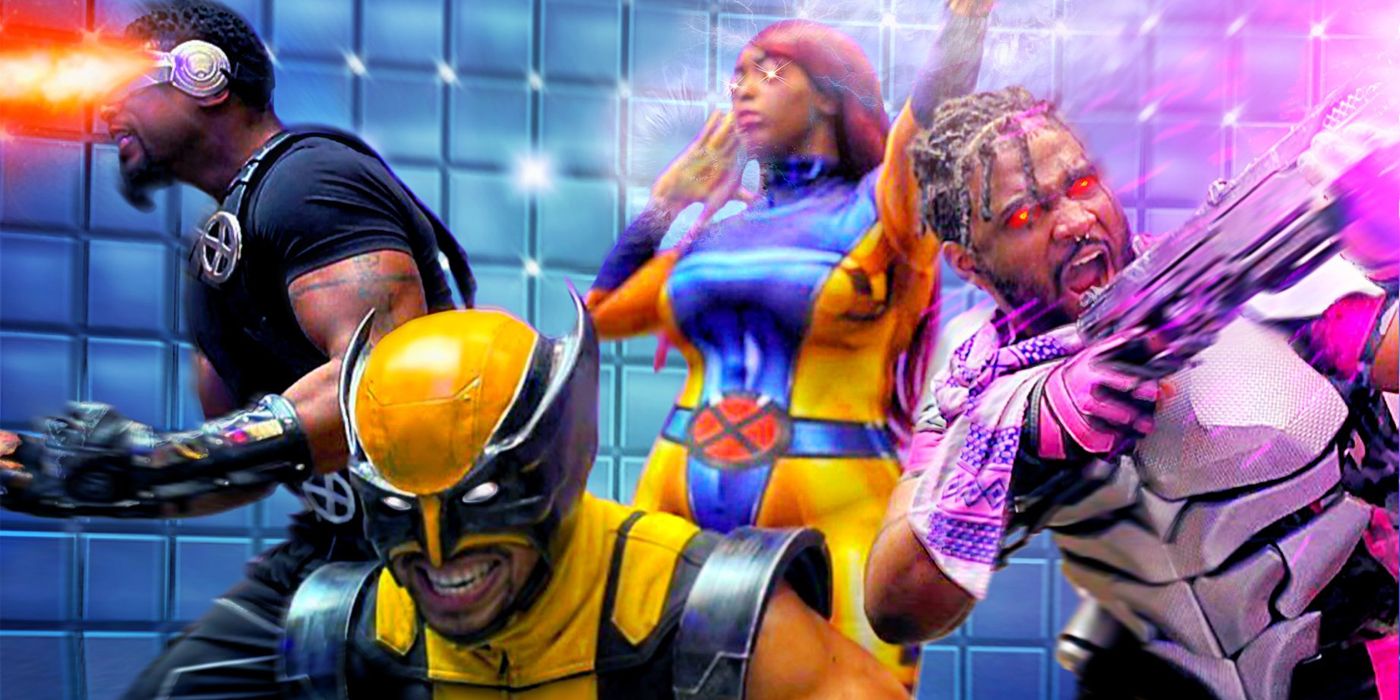 X-Men Wolverine Cyclops Jean Grey Bishop Cosplay Header