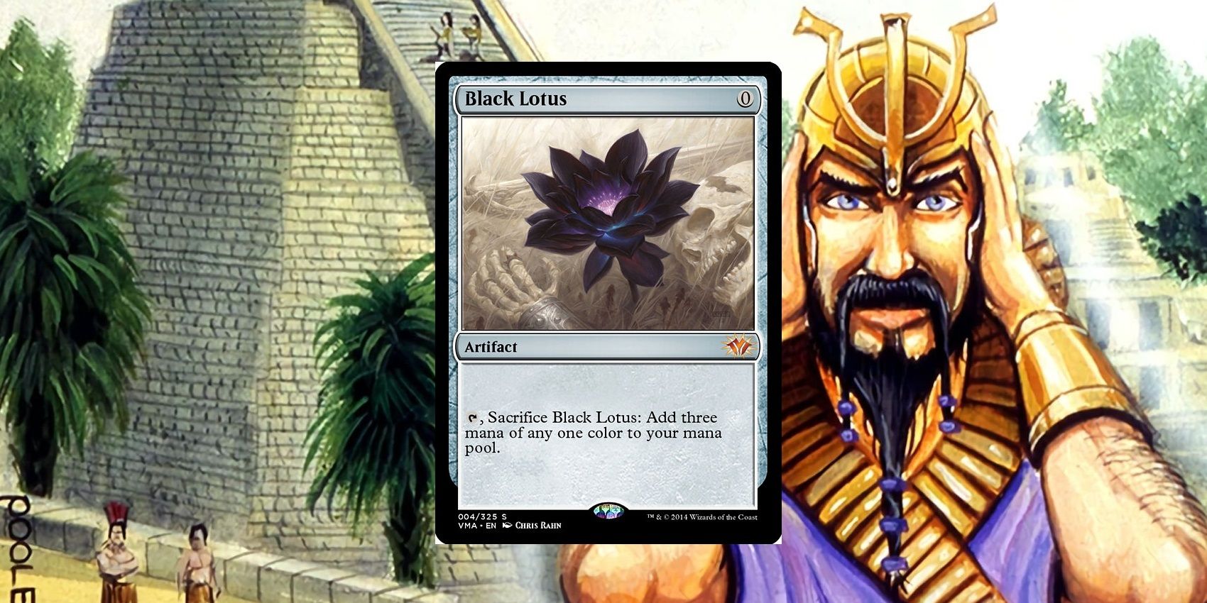 Magic: The Gathering Black Lotus card.