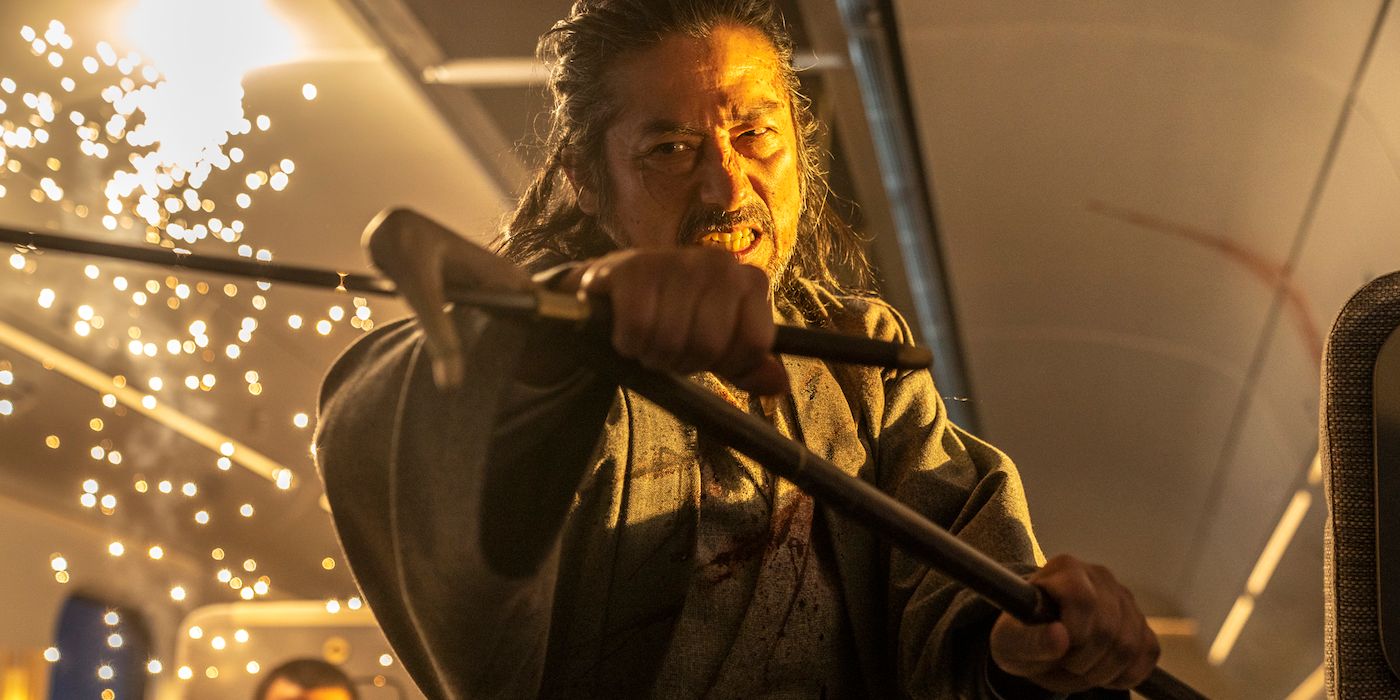 Hiroyuki Sanada as The Elder, in Bullet Train
