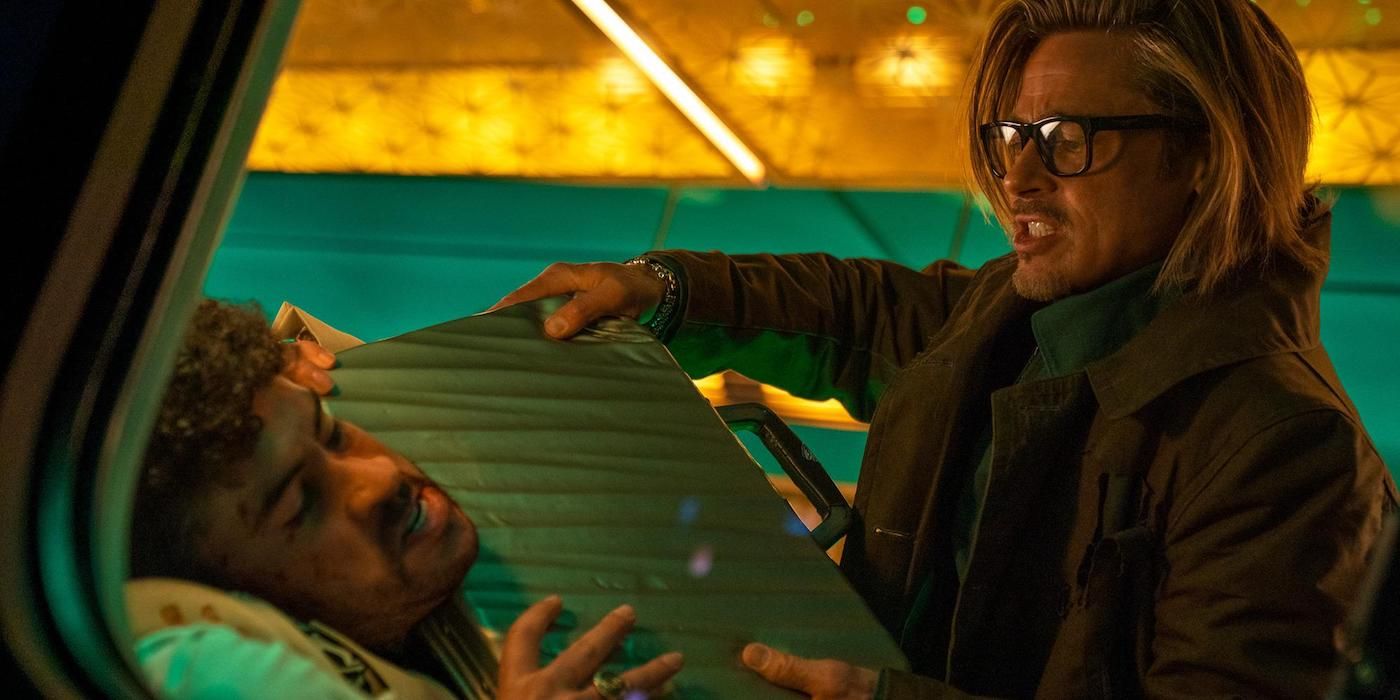 Brad Pitt's Ladybug accidentally kills The Wolf in Bullet Train