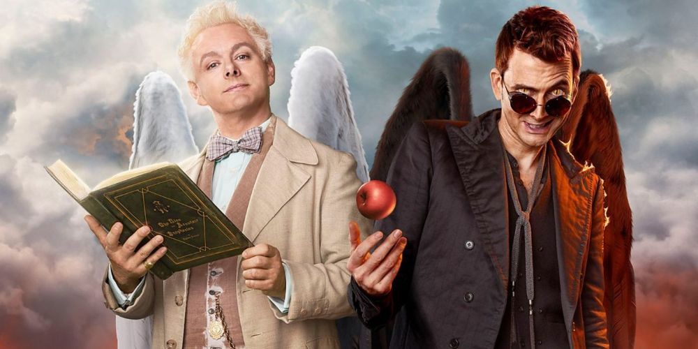 demon Crowley and angel Aziraphale in Good Omens
