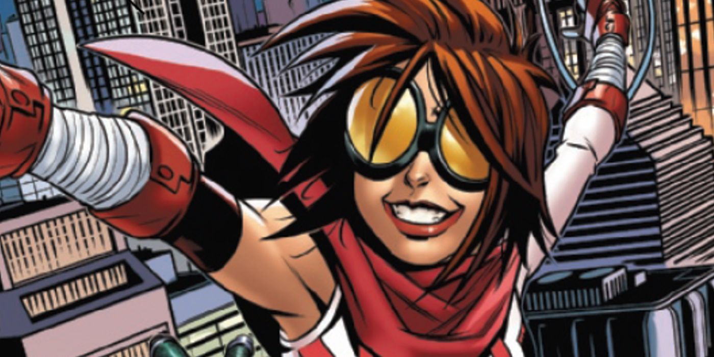 Araña in her new costume from Edge of Spider-Verse