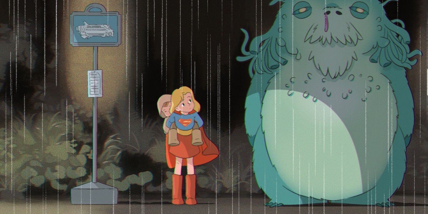 Artist Reinvents the DC Universe as a Stunning Studio Ghibli Reality