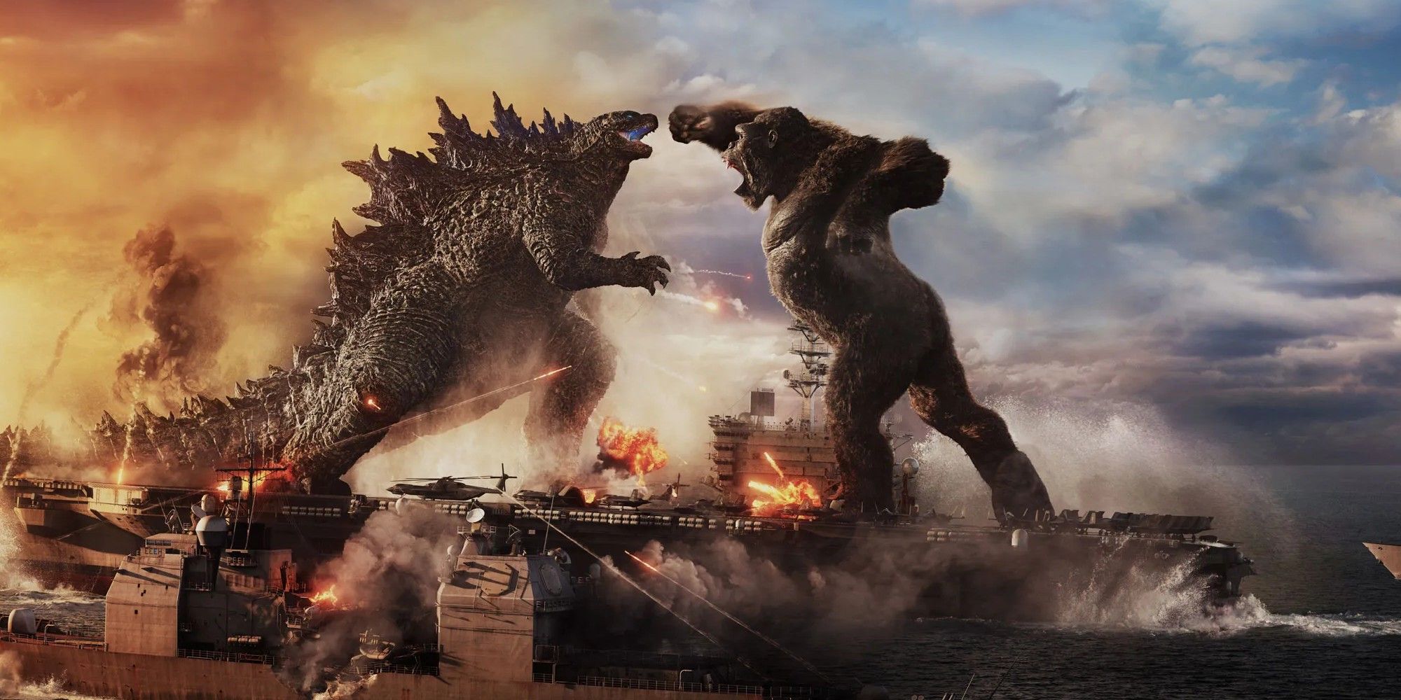 Godzilla and King Kong in Godzilla vs. Kong
