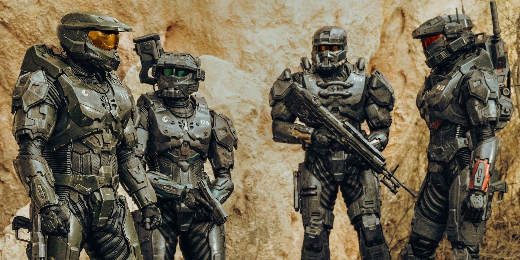 Soldiers in Paramount's Halo TV Show