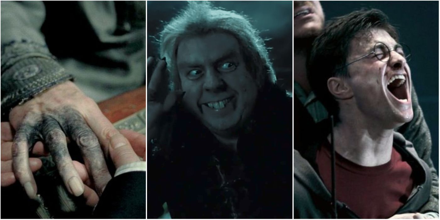 Dumbledore's hand, Peter Pettigrew, Harry after Sirius' death