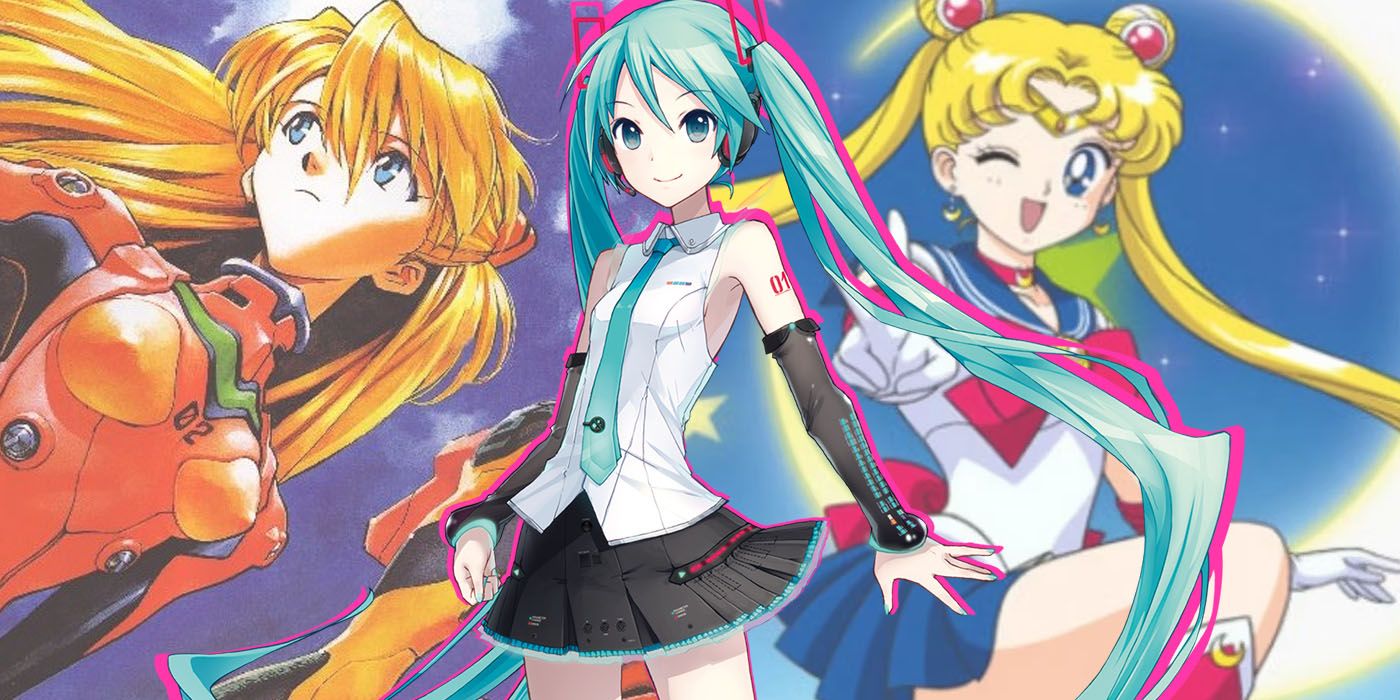Hatsune Miku Anime Expo Vocaloid 2 Yamaha Corporation, pigtail, black Hair,  fictional Characters png | PNGEgg