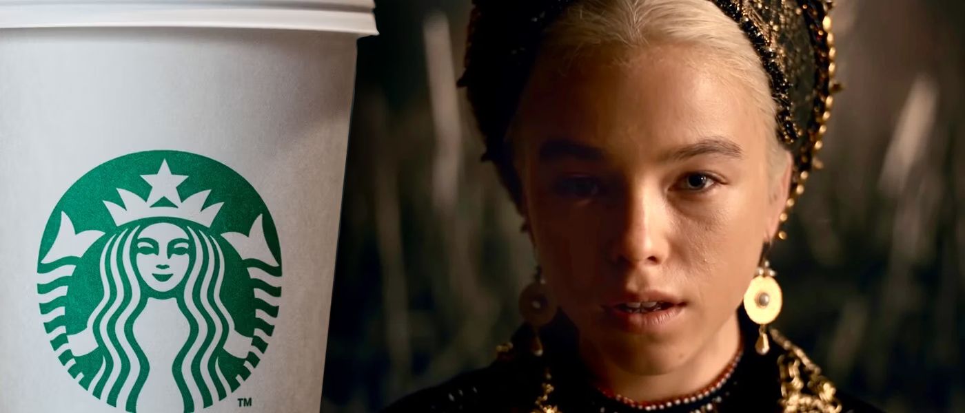 house of the dragon starbucks cup hbo