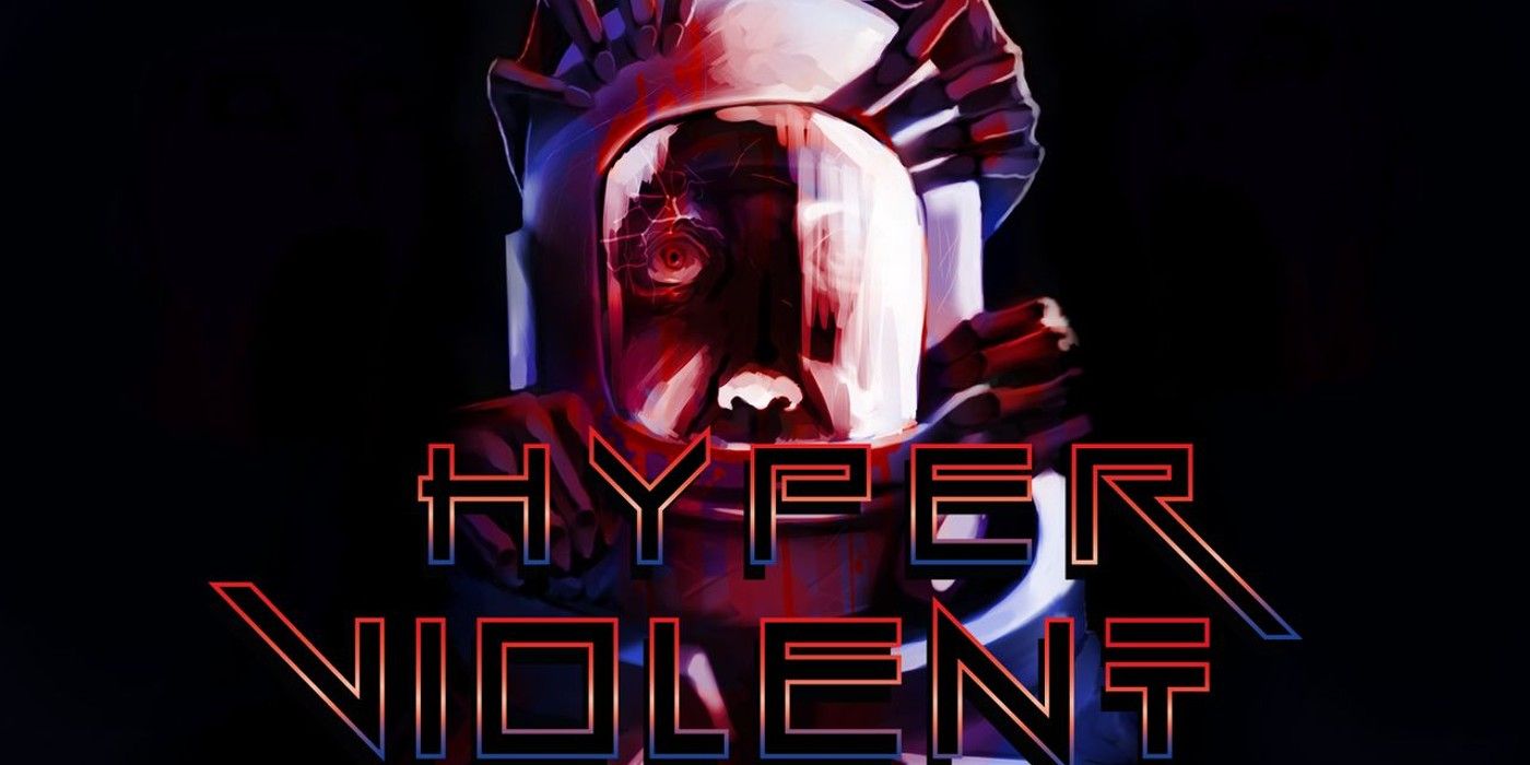 hyperviolent retro shooter title screen