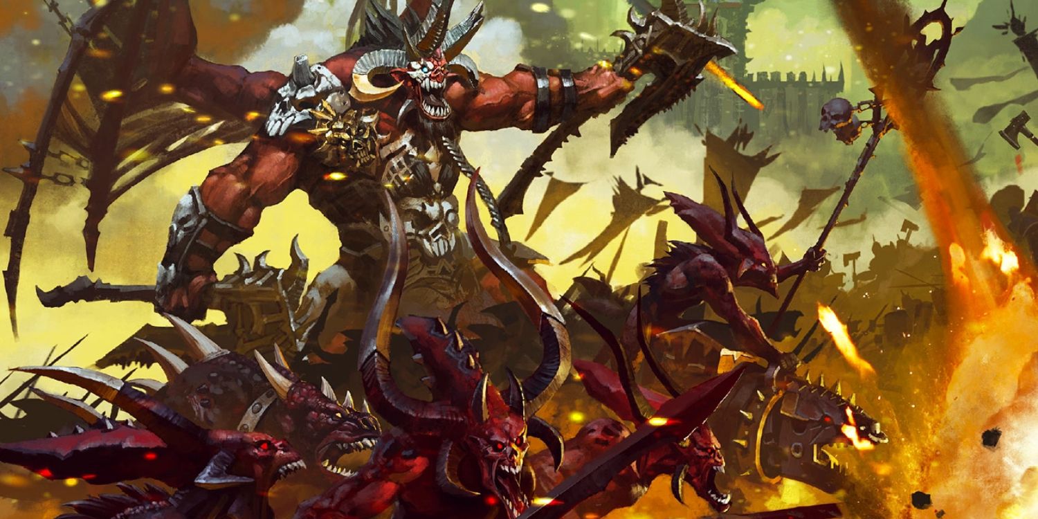 Skarbrand Warhammer total war fantasy 