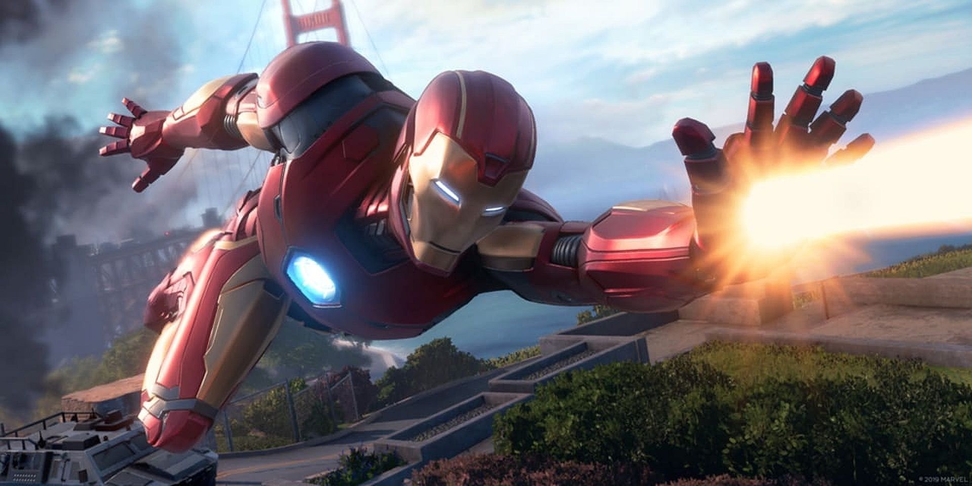 Iron Man cancelled game flying shooting laser