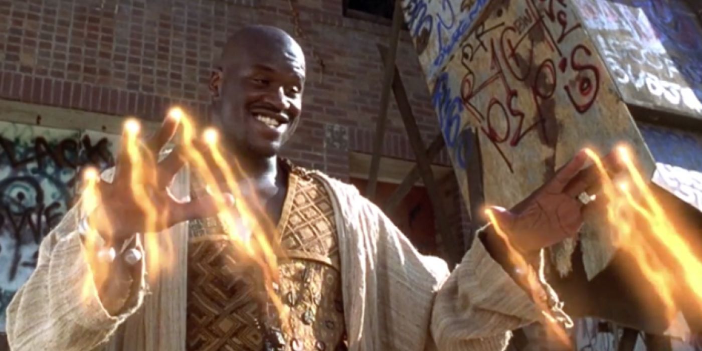 Shaquille O'Neal interpretó a un genio en Kazaam
