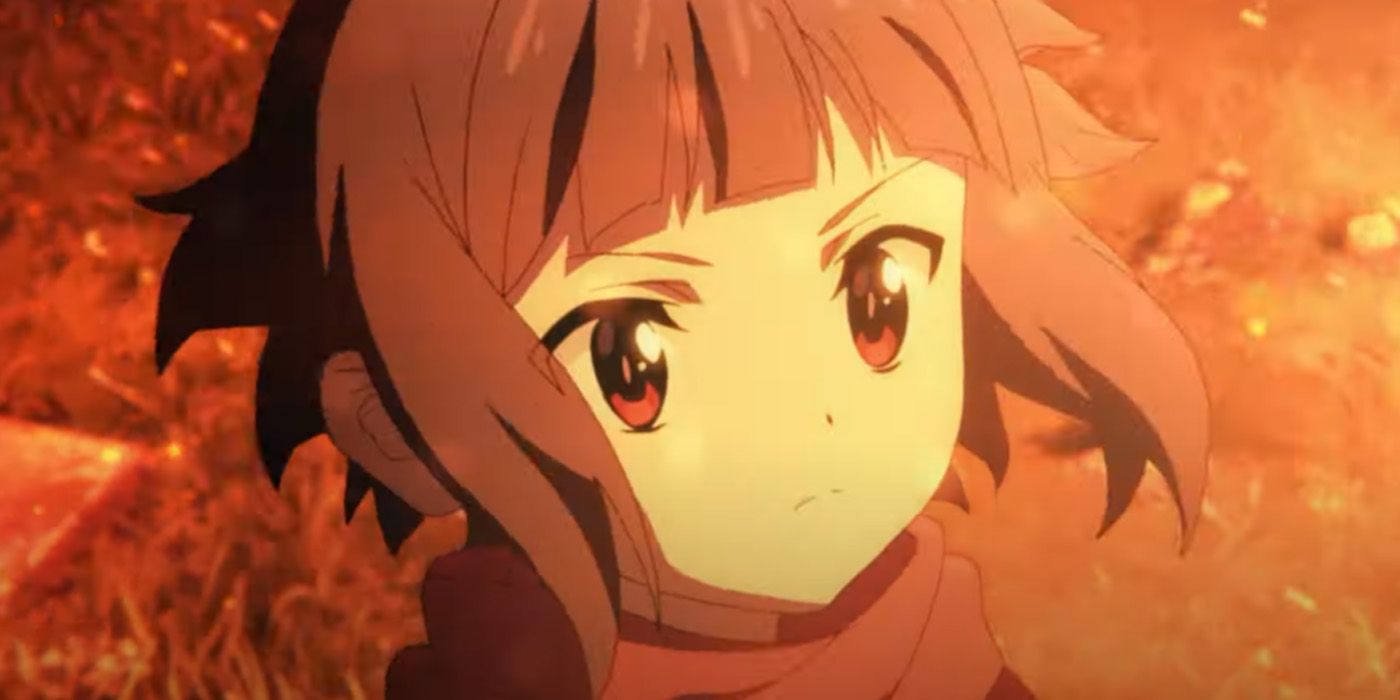 A collection of shots of best girl from the Konosuba movie trailers :  r/Megumin