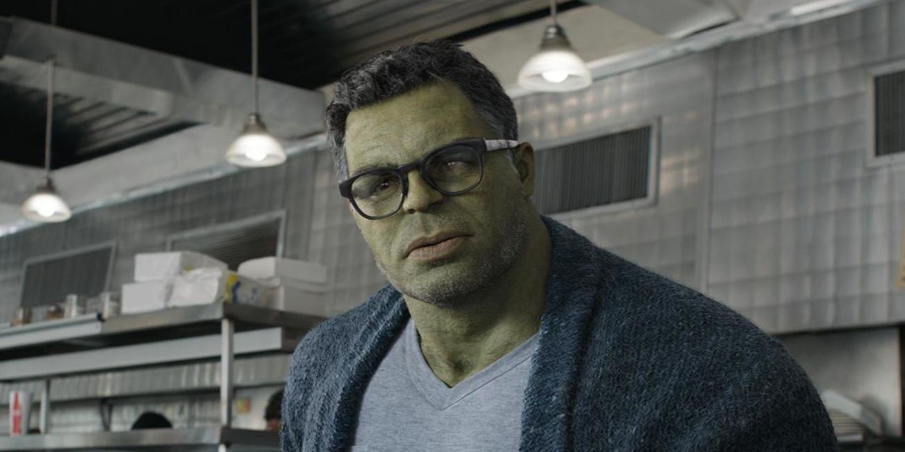Mark Ruffalo as the Hulk in Avengers Endgame.