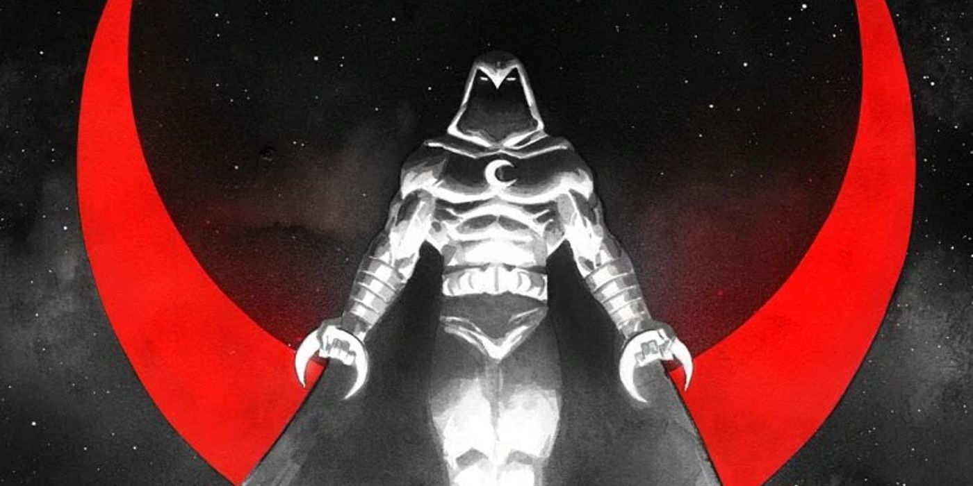 The cover of Moon Knight Black, White, and Blood 3.