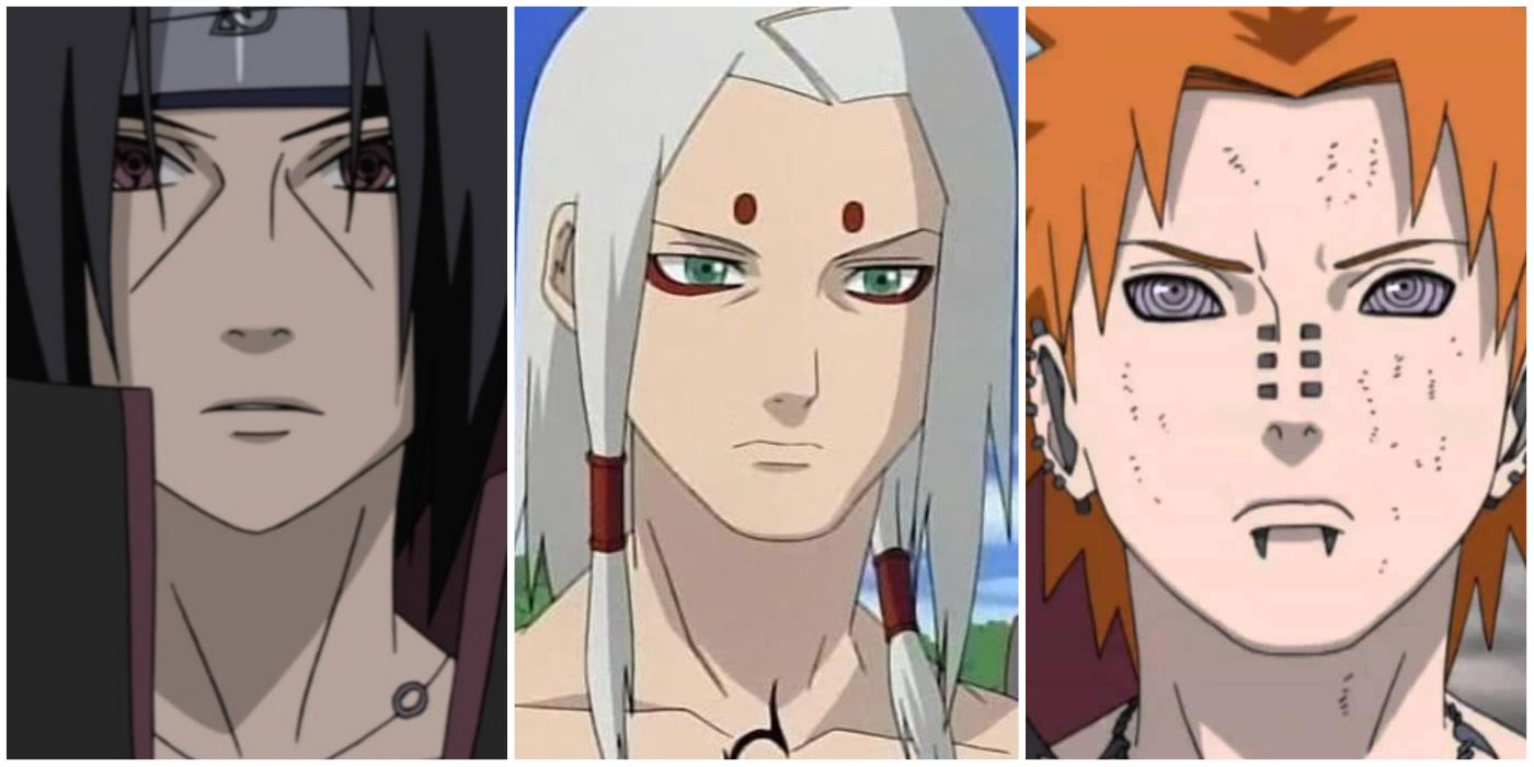 naruto coolest villains itachi kimimaro pain