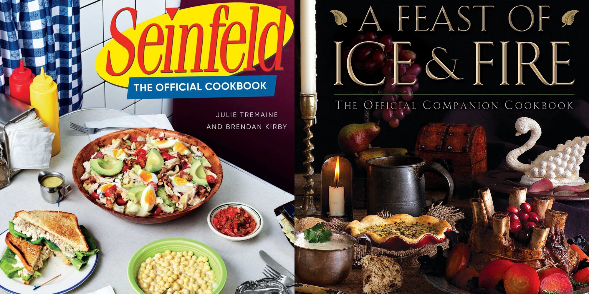 official cookbooks for seinfeld and game of thrones