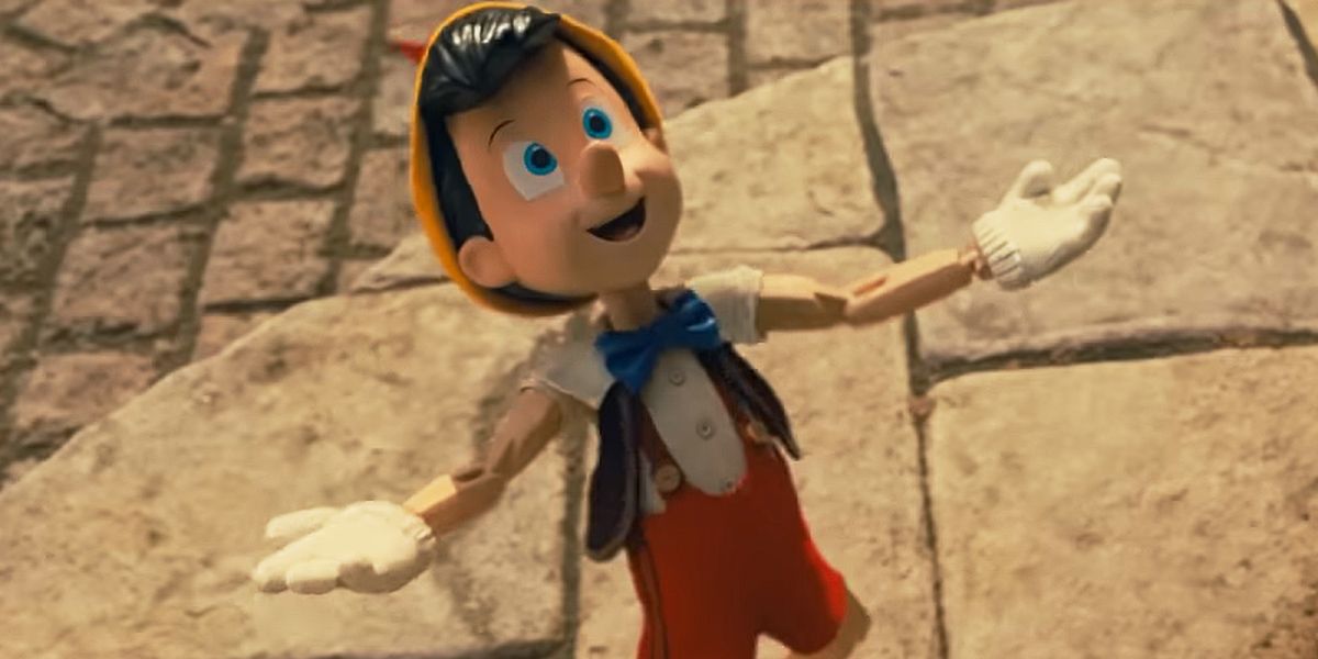 Pinocchio in director Robert Zemeckis' live-action Disney movie.