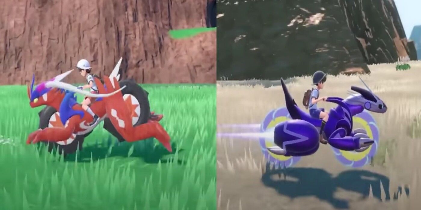 Players race through Pokémon Scarlet and Violet on the new ridable legendaries.