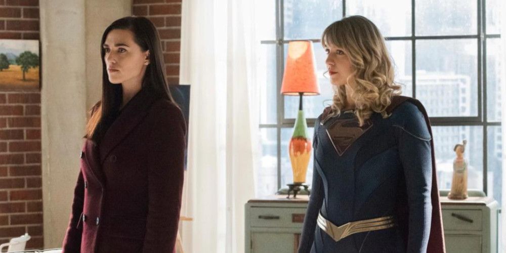 supergirl and lena luthor