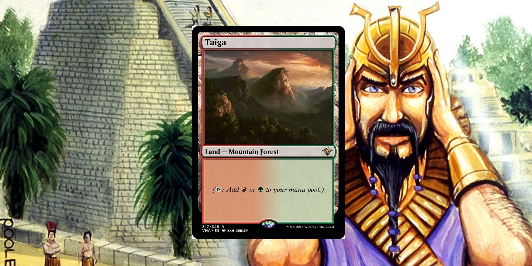 Magic: The Gathering Taiga card