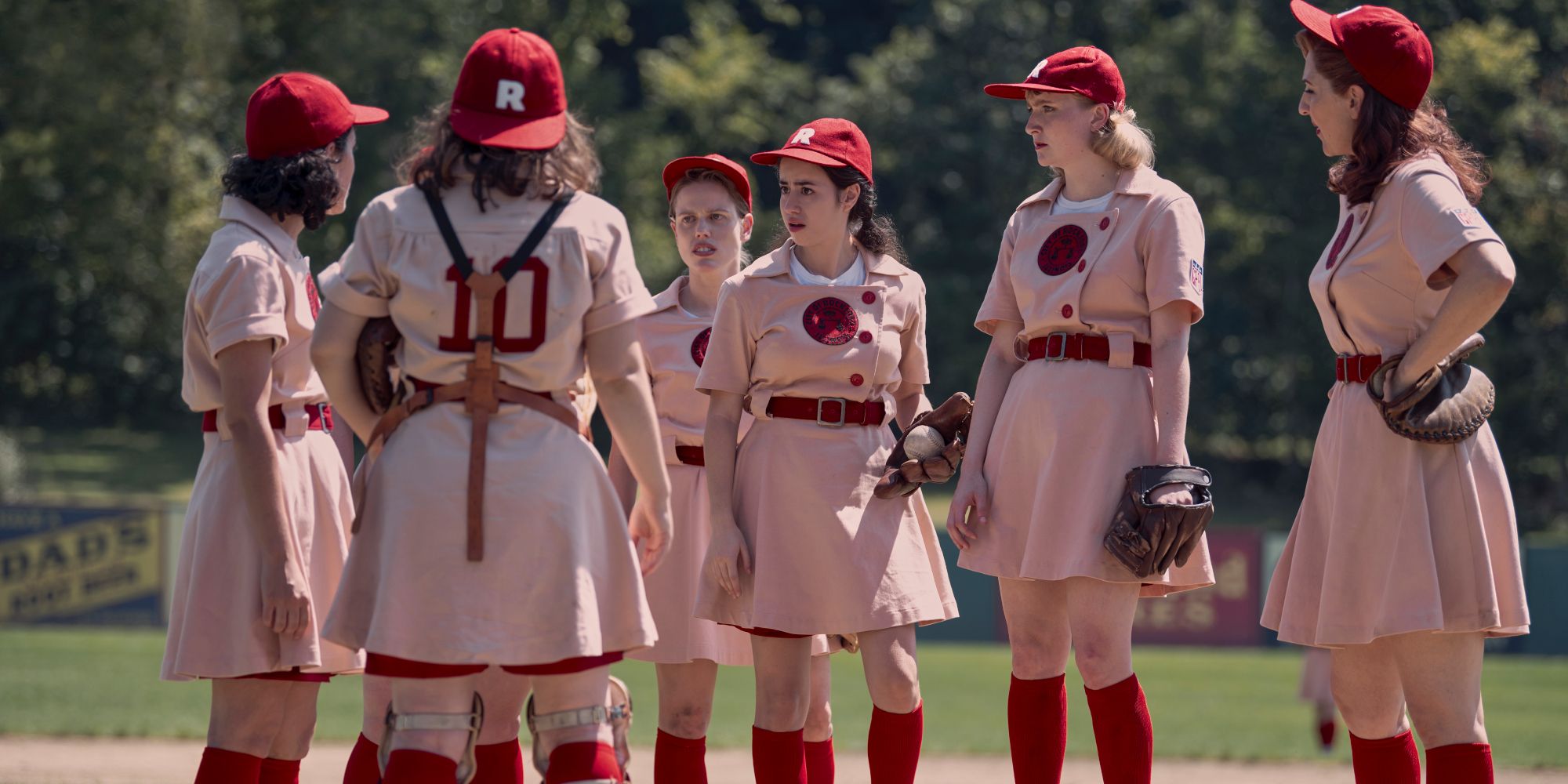 the rockford peaches together in A League of Their Own