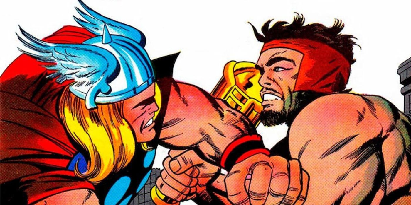 Thor: Love and Thunder Art Spotlights the MCU's Menacing Hercules