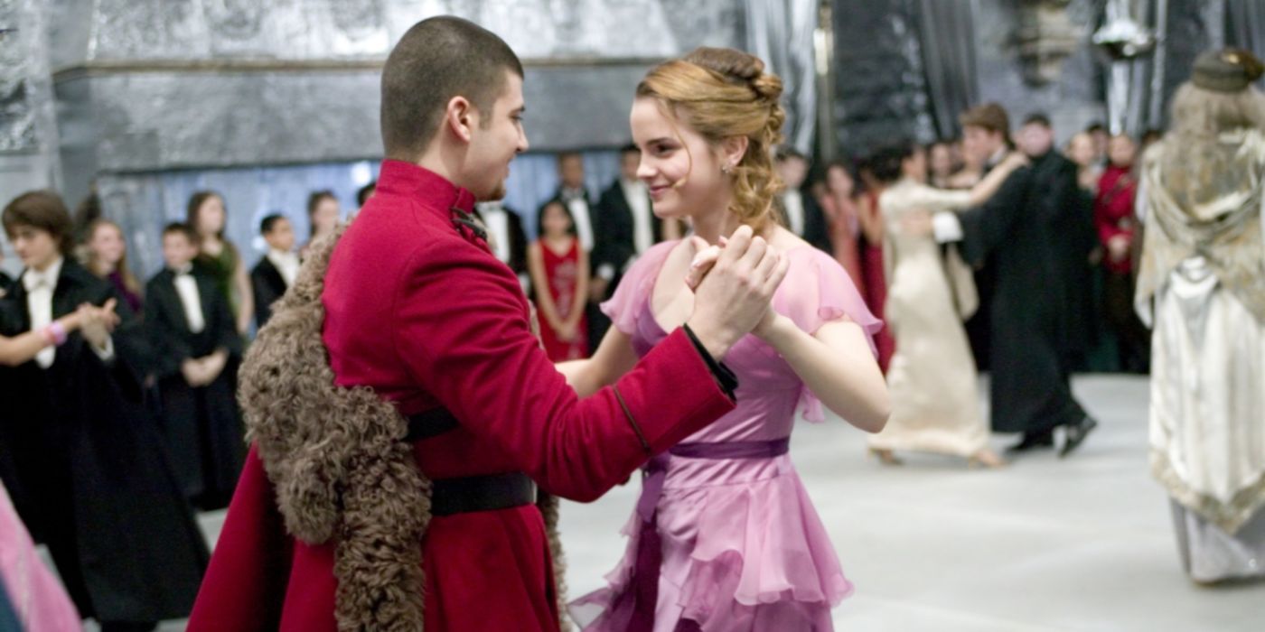 Viktor Krum and Hermione Granger at the Yule Ball, Harry Potter