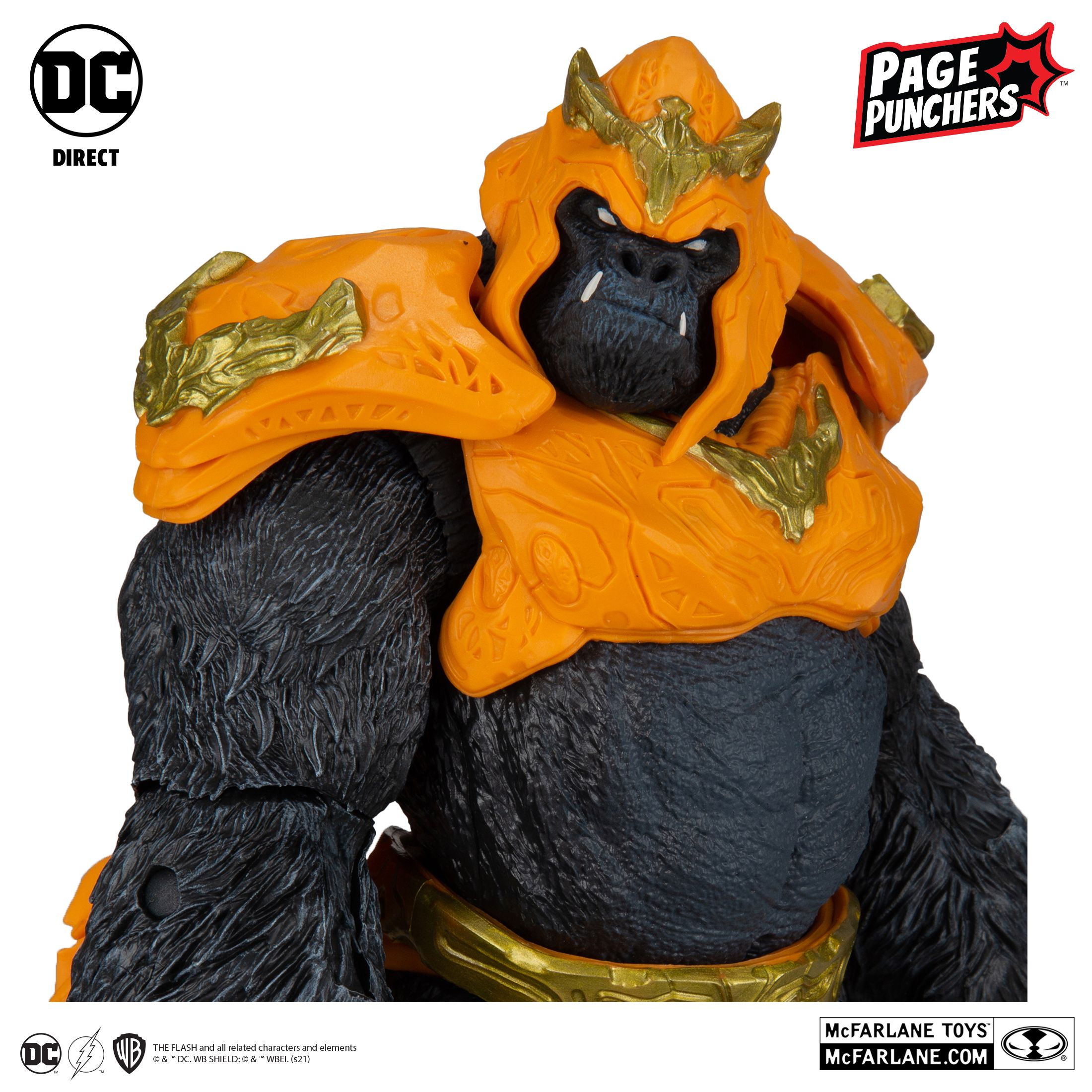 The Flash: McFarlane Toys Unveils New Gorilla Grodd Mega Figure