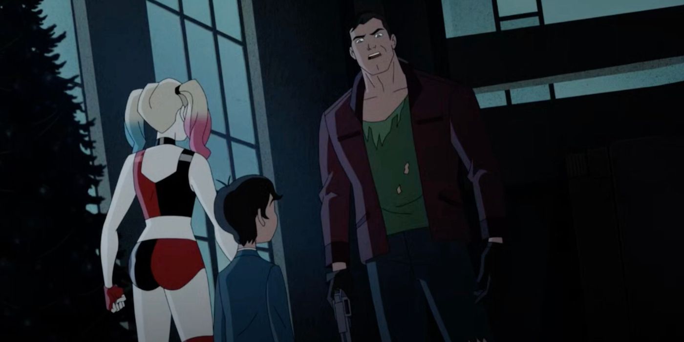 Bruce Wayne é Joe Chill no show Harley Quinn