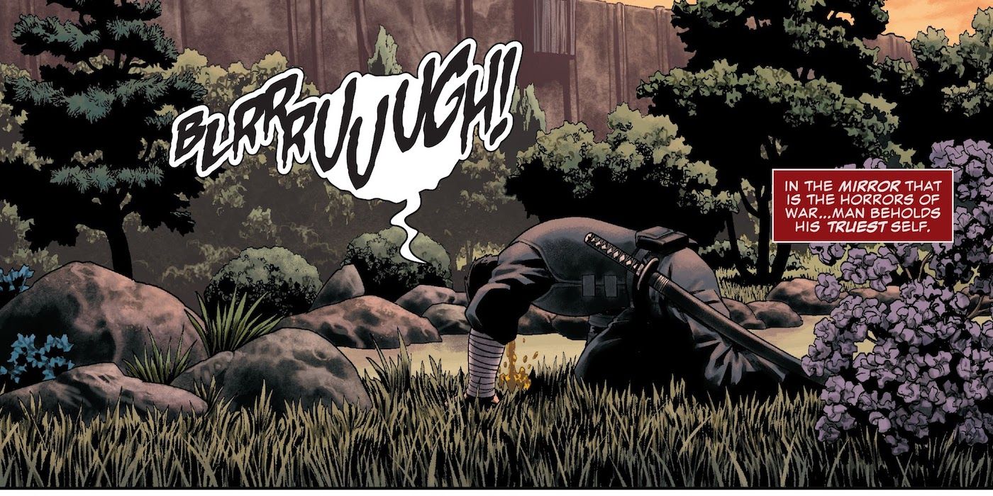 Punisher #6 had Frank Castle killing his zombie kids