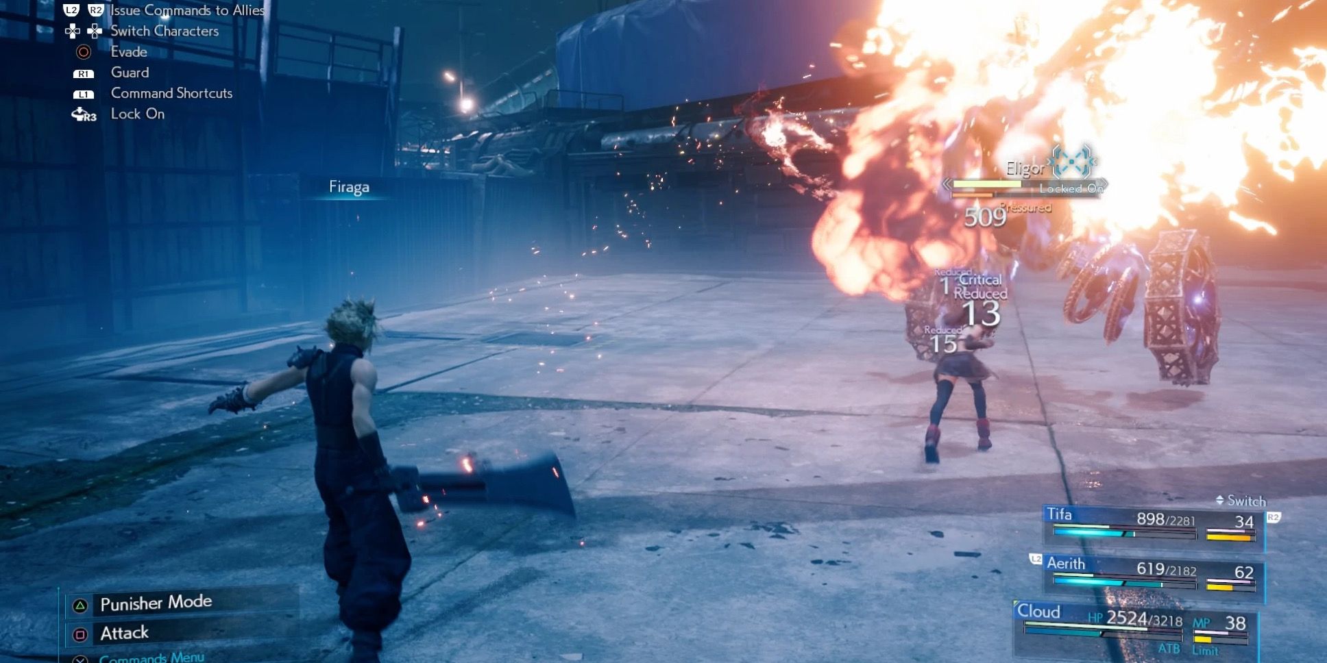 Screenshot of Final fantasy vii remake