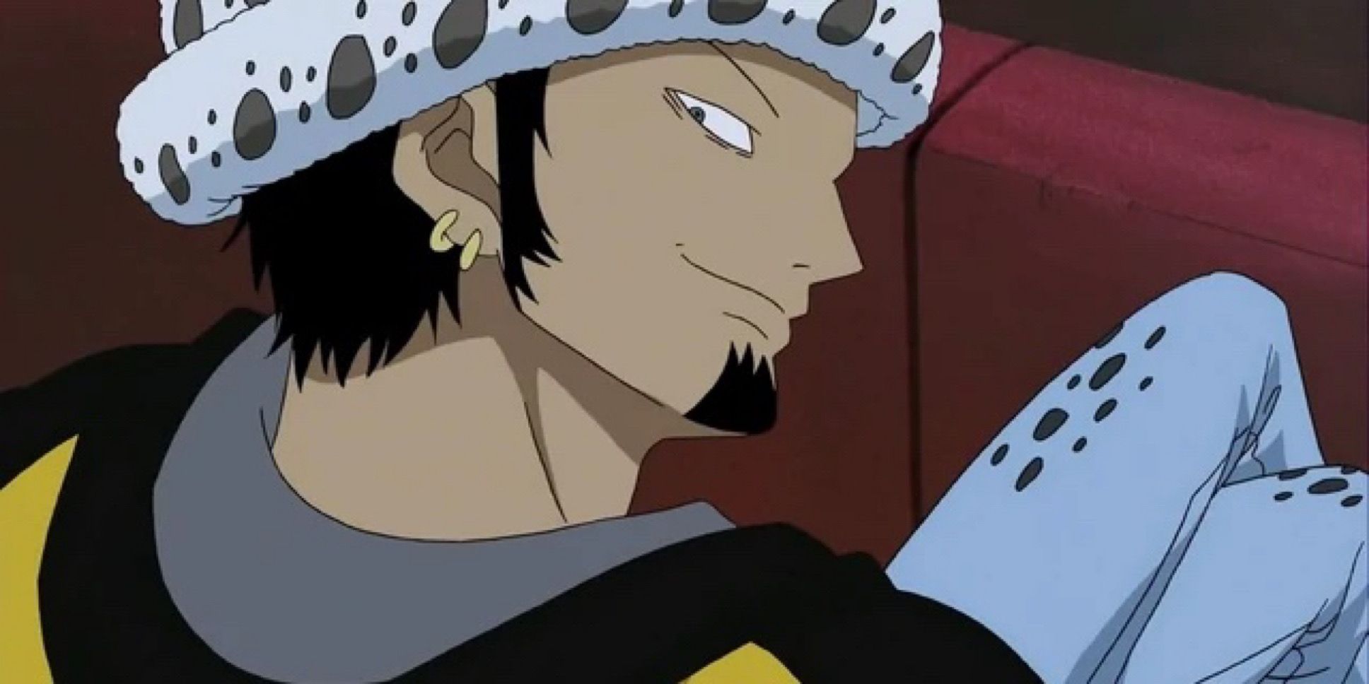 Law In One Piece Looking Behind Him In The Anime