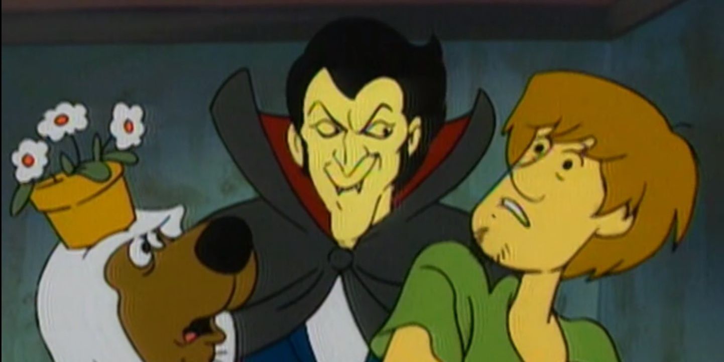 Scooby, Shaggy and Dracula in A Halloween Hassle At Dracula's Castle