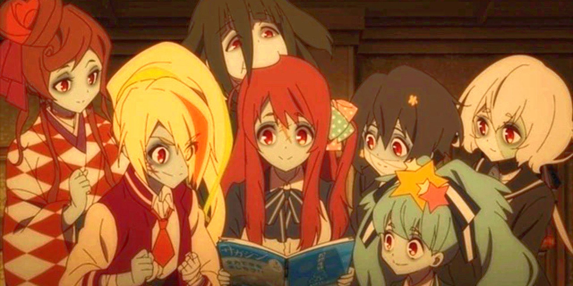 Franchouchou group photo from zombie land saga