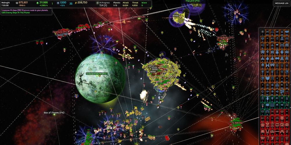 AI War: Planetary Space Battles in Fleet Command