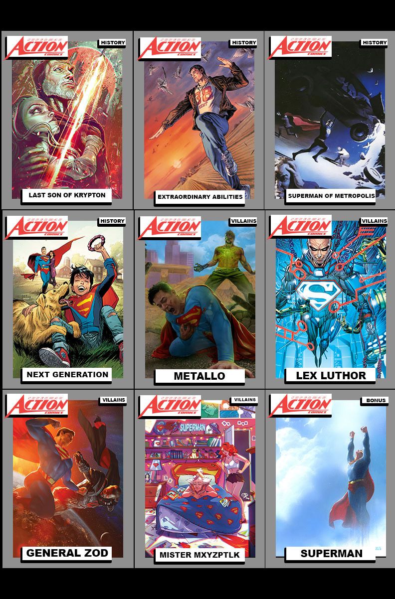 Action Comics 1050 Trading Card Variant