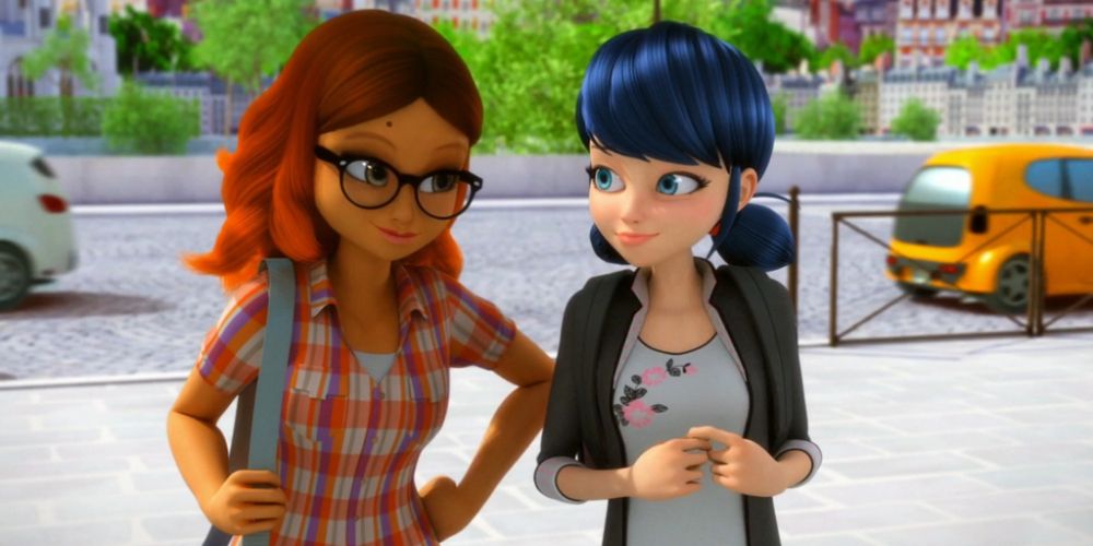 Alya and Marinette from Miraculous