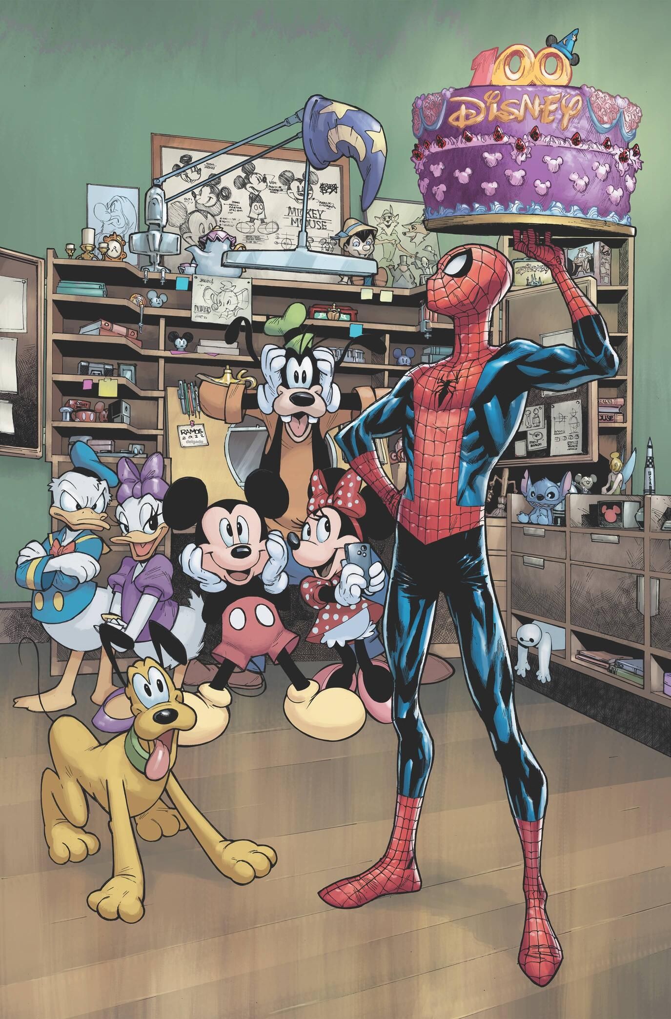 Amazing Fantasy #1000 Disney Variant Cover 2