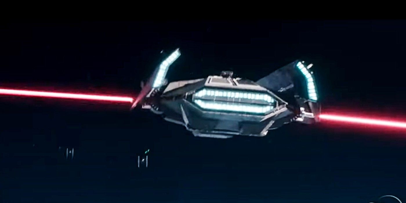 Andor lightsaber ship