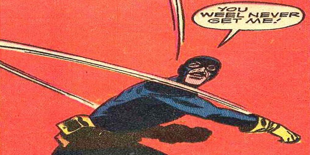 Andre Le Blanc throws weapons at Teen Titans