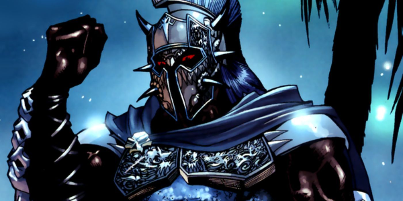 Ares raises a fist in DC's Injustice comics